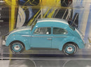 1966 vw volkswagen beetle beat blue johnny lightning 50th year 1:64 jlcg018b