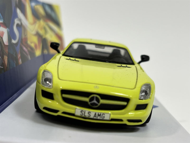 Mercedes Benz SLS AMG Yellow 1:43 Scale Solido 4401100