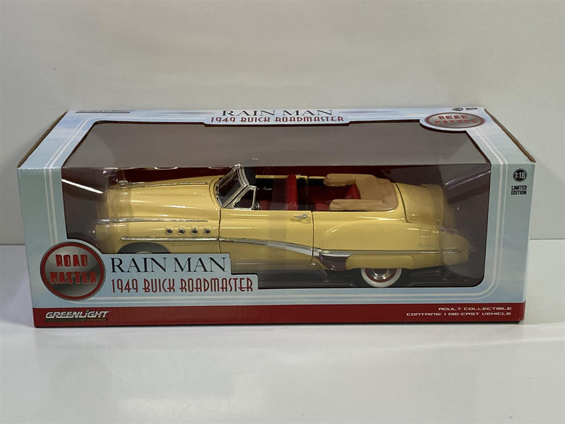 rain man 1949 buick roadmaster 1:18 scale greenlight 13616