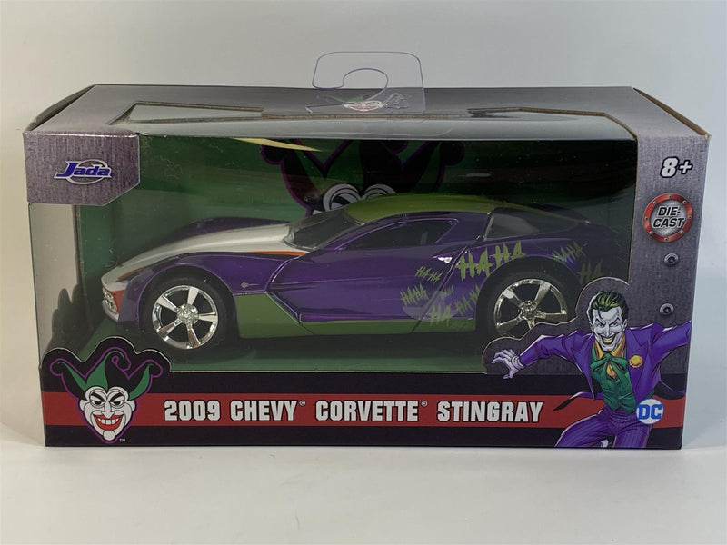 the joker 2009 chevy corvette stingray 1:32 scale jada 2016