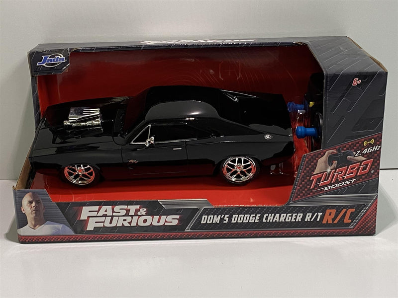fast & furious doms 1970 dodge charger r/t r/c jada 97044 1:24 scale