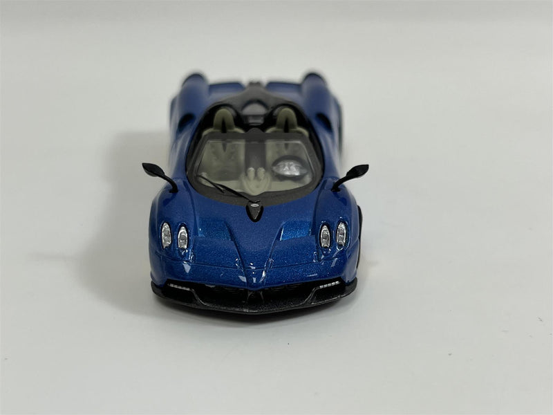 pagani huayra roadster blue francia 1:64 scale mini gt mgt00038l