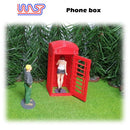 red telephone box slot car scenery 1 unit new 1:32 scale wasp