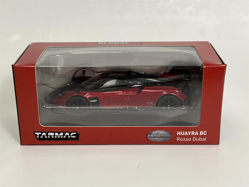 Pagani Huayra BC Rosso Dubai 1:64 Scale Tarmac Works T64GTL014RE