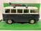 1963 volkswagen t1 bus 1:24 green cream with surfboard welly 22095sbg