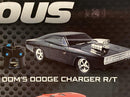 fast and furious doms dodge charger r/t r/c 1:16 scale jada 97584