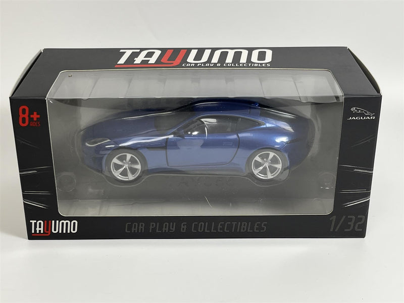 Jaguar F Type Blue LHD 1:32 Scale Light & Sound Tayumo 32110023