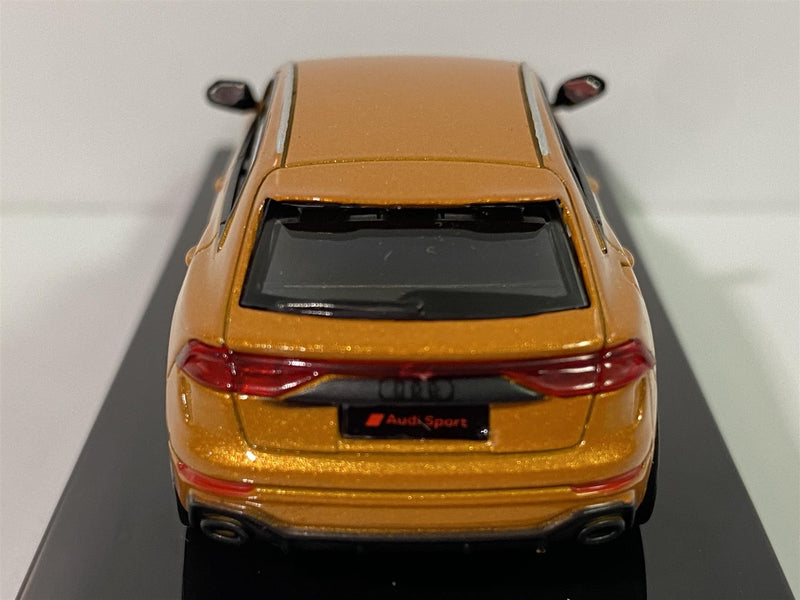 audi rs q8 rhd dragan orange 1:64 scale paragon 65173r new