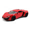 fast and furious 7 lykan hypersport red 1:24 scale jada 97377