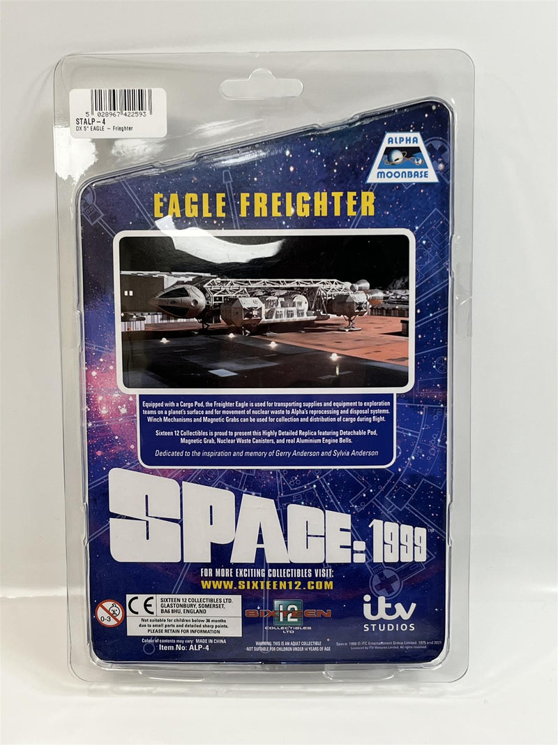 space 1999 eagle freighter 5 inch metal model sixteen12 stalp-4