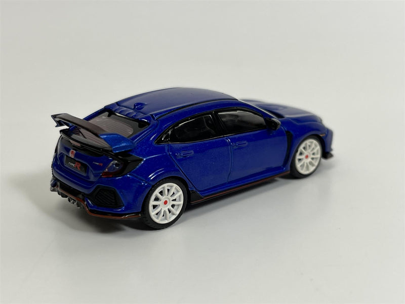 Honda Civic Type R Aegean Blue Modulo Edtion LHD 1:64 Scale Mini GT MGT00017L