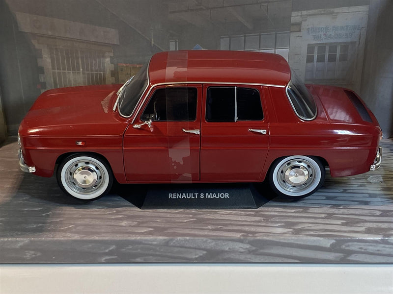renault 8 major red 1:18 scale solido 1803606