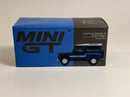 Land Rover Defender 90 County Wagon Stratos Blue 1:64 Scale Mini GT MGT00353L