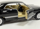 1967 Chevrolet Impala Black Supernatural Theme Pull & Go 12 cm Kinsmart KT5418WBK