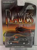 1955 chevrolet nomad 1:64 scale flame series greenlight 37200a