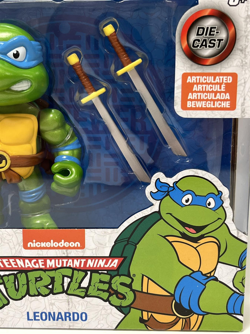 tmnt teenage mutant ninja turtles leonardo 4 inch figure jada 253283000