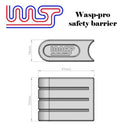 slot car track scenery white barriers x 12 1:32 scale new wasp