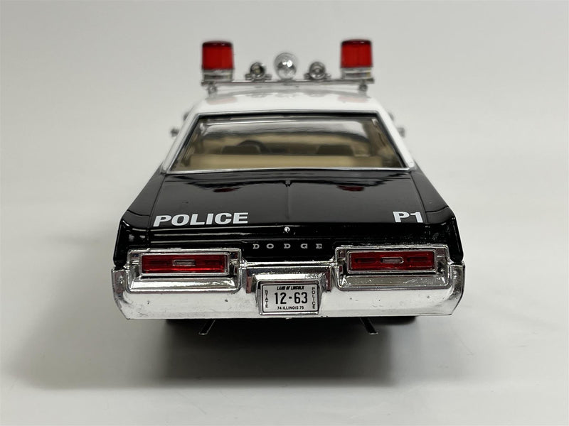 1974 Dodge Monaco Mount Prospect Police Hot Pursuit 1:24 Scale Greenlight 85561
