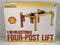shell oil adjustable four post lift 1:18 scale greenlight 13583