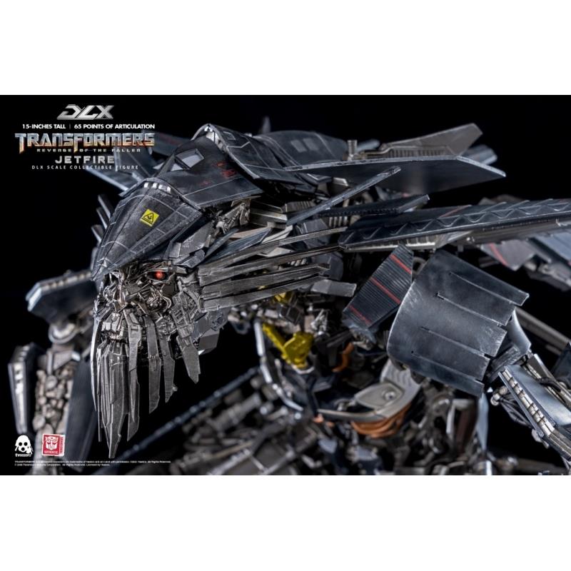 Transformers Revenge of the Fallen DLX Jetfire Diecast Figure 15 Inch ThreeZero TZ0166
