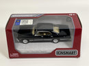 1967 Chevrolet Impala Black Supernatural Theme Pull & Go 12 cm Kinsmart KT5418WBK