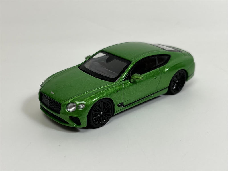 Bentley Continental GT Speed Apple Green RHD 1:64 Mini GT MGT00473R