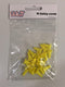 safety cones yellow 15mm 20 pack track side scenery 1:32 scale