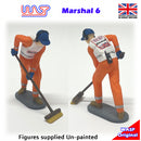 trackside figure scenery display marshal no 6  new 1:32 scale wasp