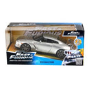 fast and furious 7 brians nissan gt-r r35 silver 1:24 scale jada