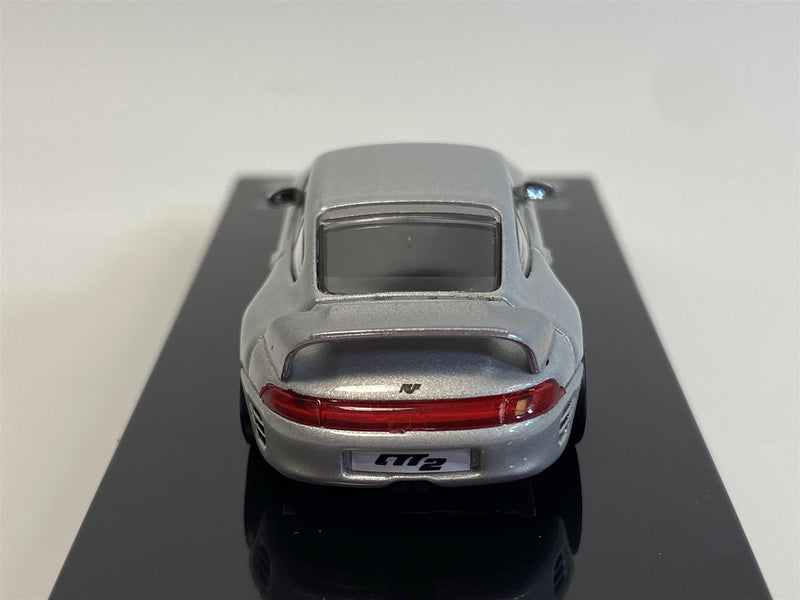 ruf ctr2 silver rhd 1:64 scale paragon 65371