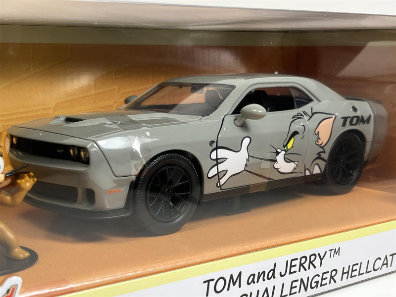 Tom and Jerry 2015 Dodge Challenger Hellcat 1:24 Jada 253255047