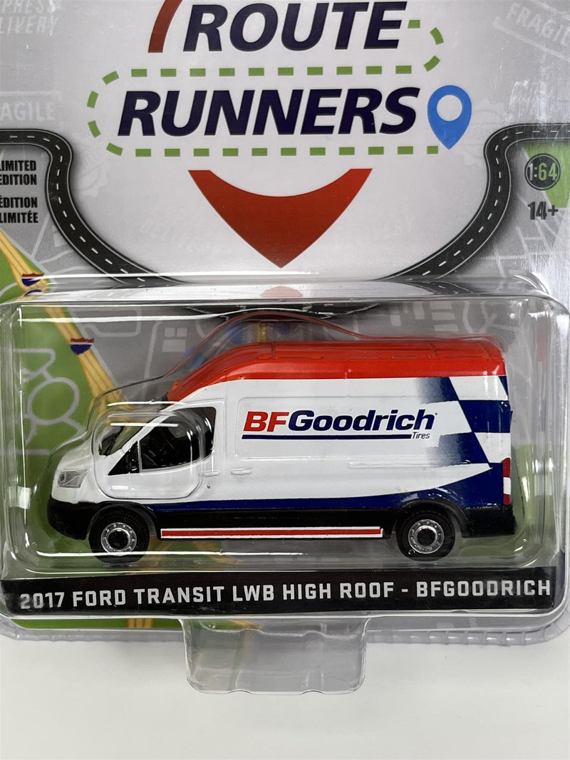 2017 Ford Transit LWB High Roof BFGoodrich 1:64 Scale Greenlight 53040