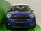 mini cooper s paceman blue white roof 1:24 welly 24050