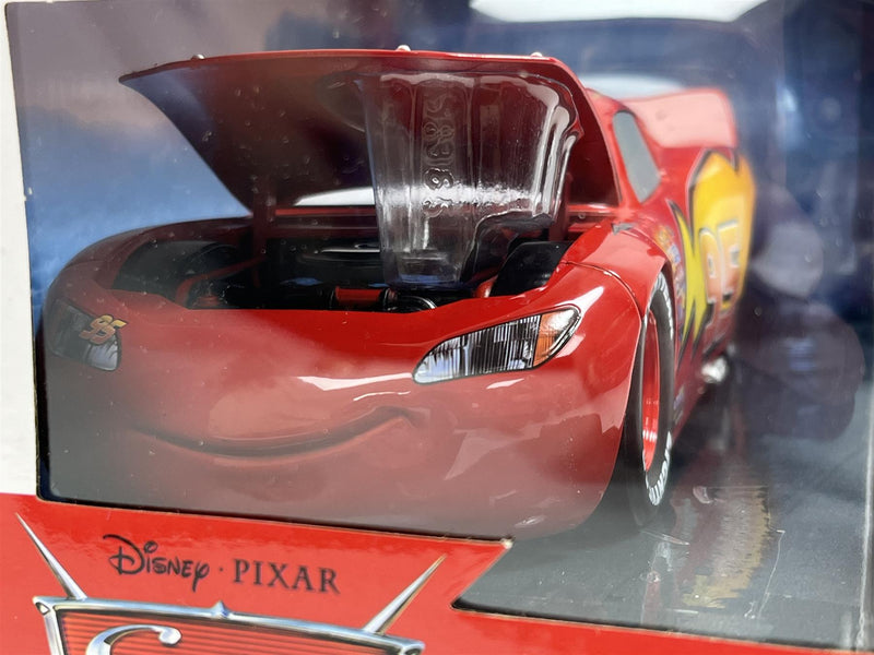lightning mcqueen cars disney pixar 1:24 scale jada 4000