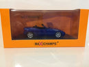 maxichamps 940020101 bmw z1 e30 1991 blue metallic 1:43 scale