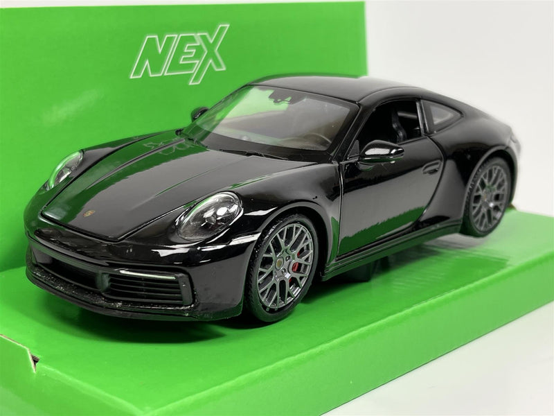 Porsche 911 Carrera 4S Black 1:24 Welly 24099BLK