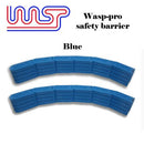 slot car track scenery blue barriers x 12 1:32 scale new wasp