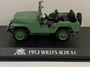 charlies angels 1952 willys m38 a1 green 1:43 scale greenlight 86606