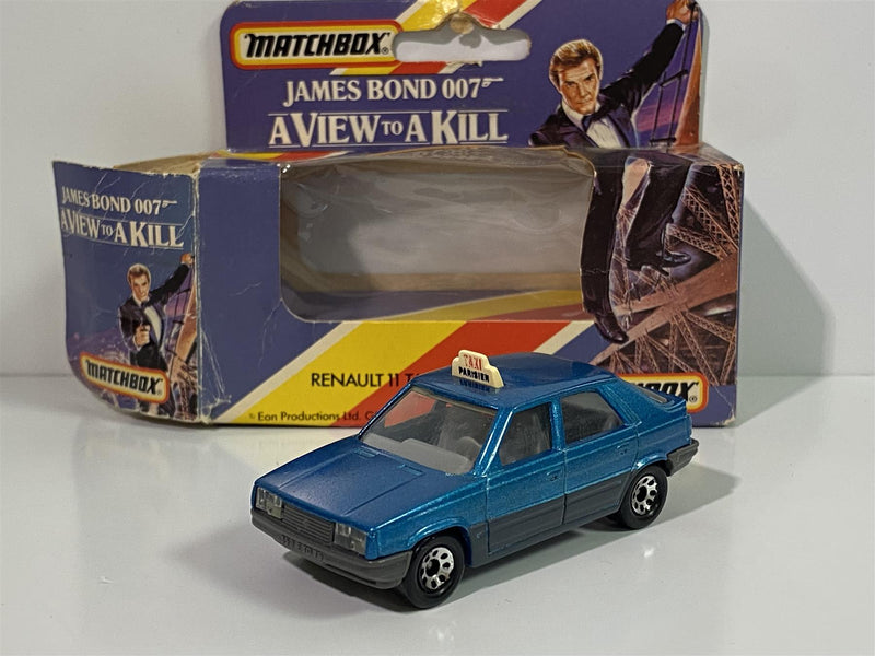 james bond 007 renault 11 taxi a view to a kill boxed r1