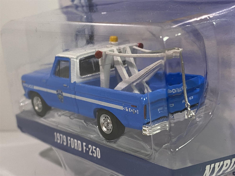 1979 ford f-250 nypd 1:64 scale greenlight 30224