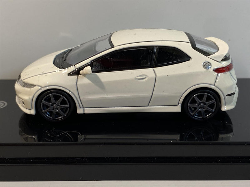 honda civic type r champion white fn2 euro 1:64 scale paragon 65329r