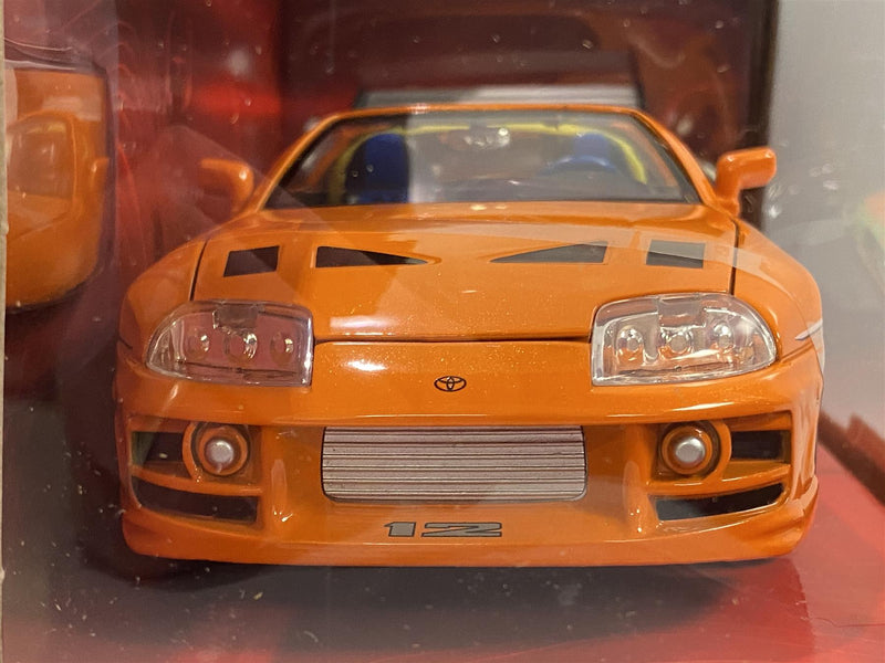 fast & furious brian's toyota supra orange jada 97168 scale 1:24 scale