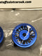 staffs aluminium bbs style wheels in blue 16.9x8.5mm staffs37
