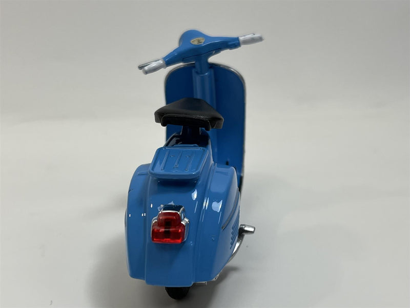 vespa 1970s blue 1:18 scale welly 12848