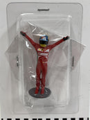 fernando alonso ferrari diecast figure 1:43 scale cartrix ct056