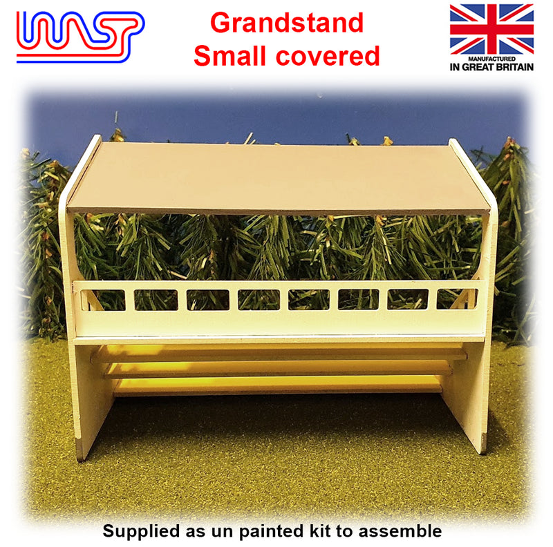 slot car track scenery grandstand covered small 1:32 scale new wasp