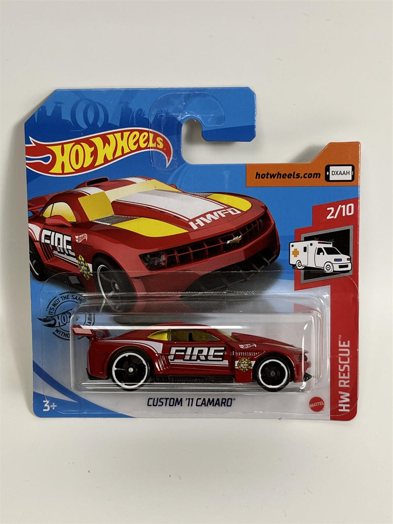 Hot Wheels Custom 2011 Camaro HW Rescue 1:64 GHC53D521 B3