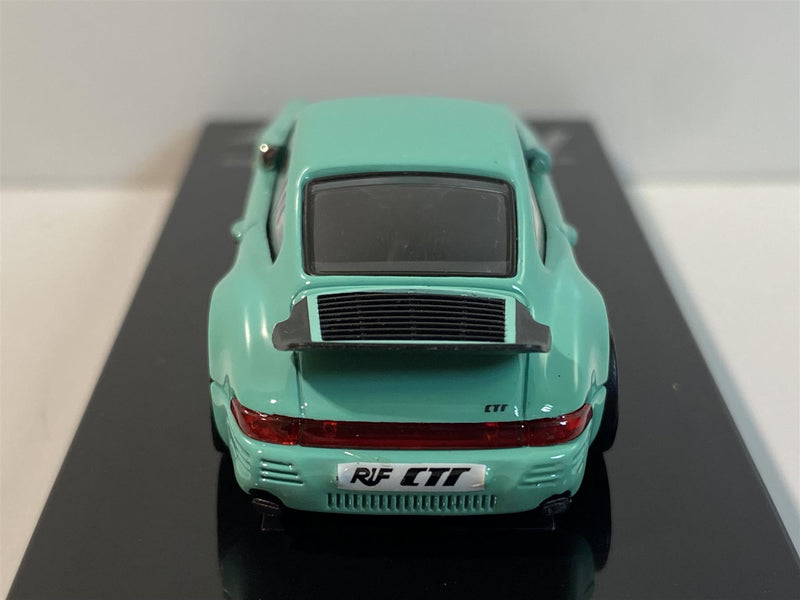 porsche ruf ctr yellowbird 1987 mint green 1:64 scale paragon 65293r