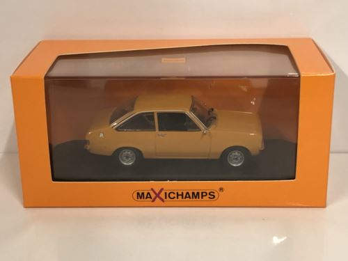 maxichamps 940084101 1975 ford escort orange 1:43 scale