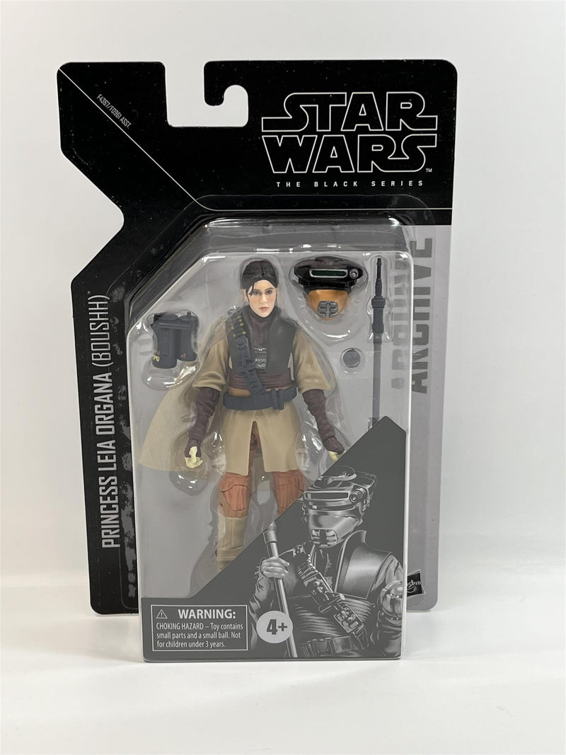 princess leia organa boushh star wars black series 6 inch figure hasbro f4367